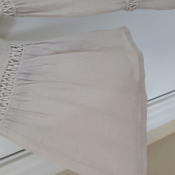 Spense Boho Women's Top Cream Size PM - Picture 4 of 10